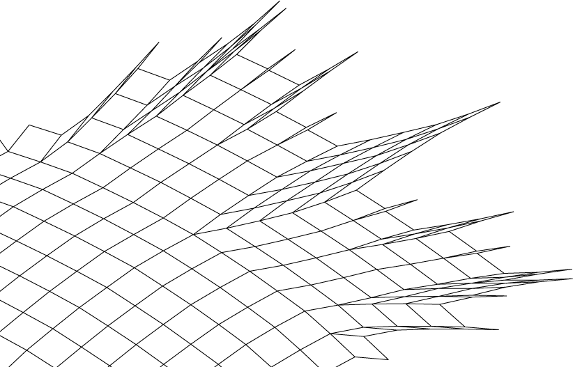 Detail of Ageev's squaregraph