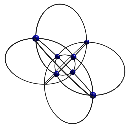 Splitting off the stereographic projection of the cross polytope