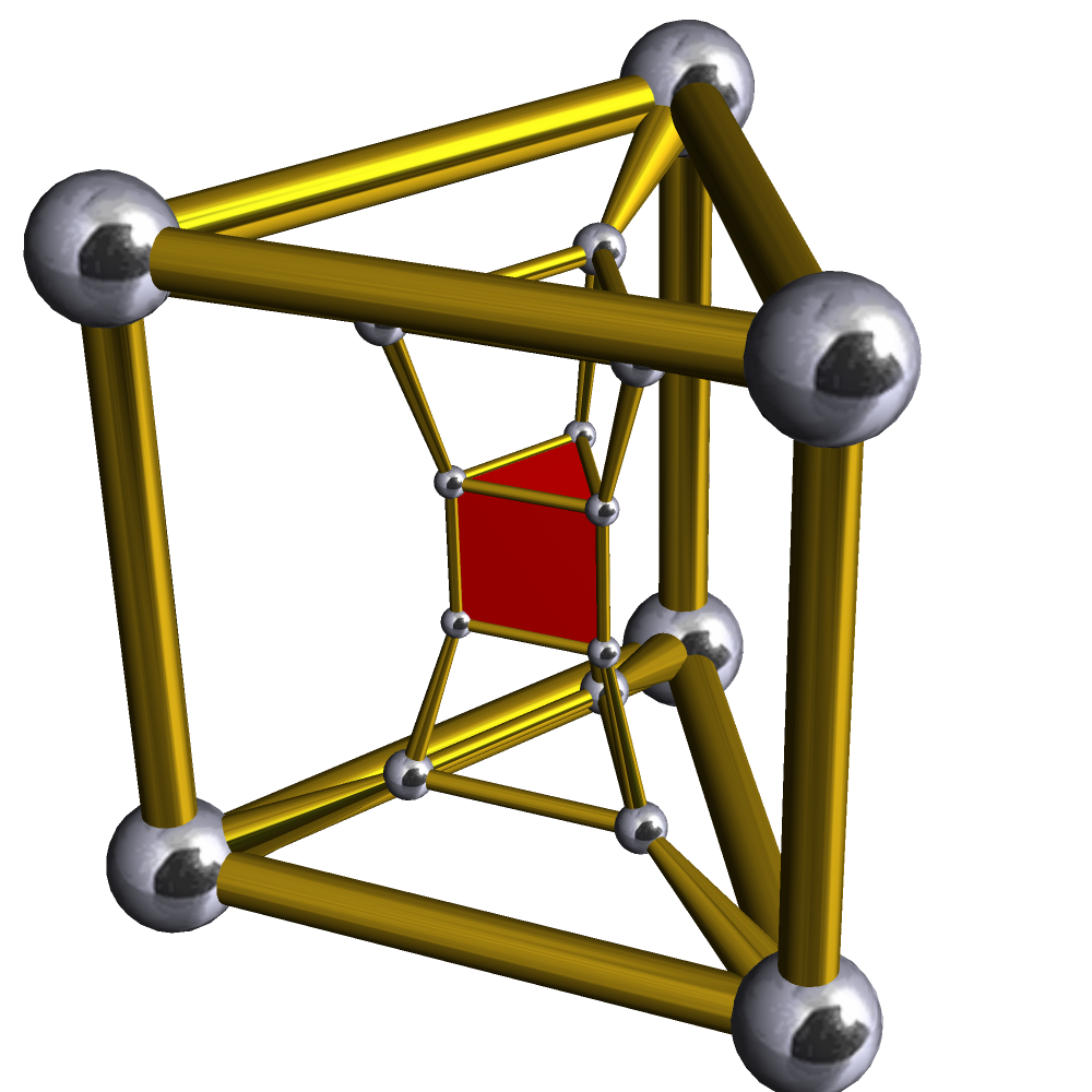 Skeleton of the square (3,6)-duoprism